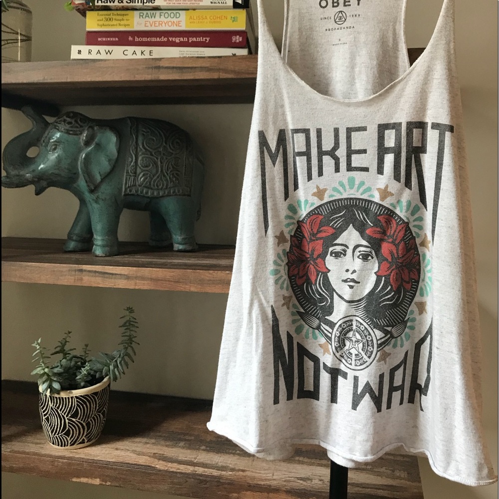 Obey tank top
